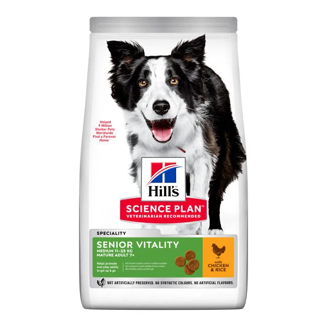 - How is Birgi dog foodHill's Science Plan Senior Vitality Medium Adult Dog Food (select size for price)