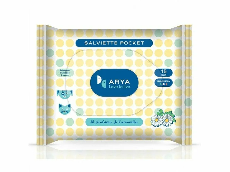 - Dog heart rate monitoring collarARYA Wet Wipes Chamomile Pocket