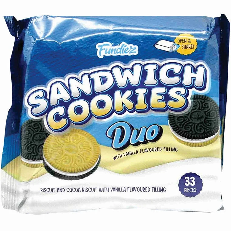 - Organic cotton dog bibsFundiez Sandwich Duo Cookies