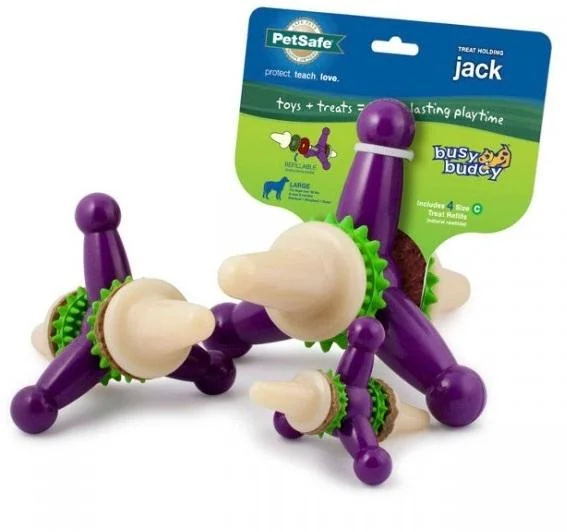 - Dog anti-slip matPetSafe Busy Buddy Jack Dog Toy (Small)