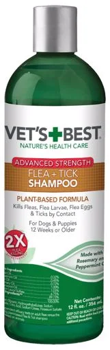 - Parrot climbing and standing wooden frameVETS BEST 12 OZ. ADVANCED STRENGTH NATURAL FLEA TICK SHAMPOO