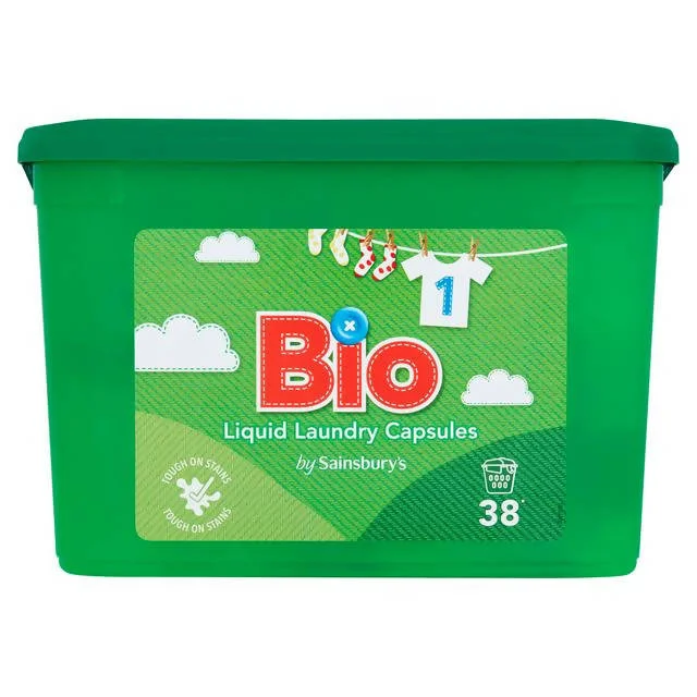 - Pet monitor with cameraSainsbury's Bio Liquid Laundry Capsules (38 Washes)