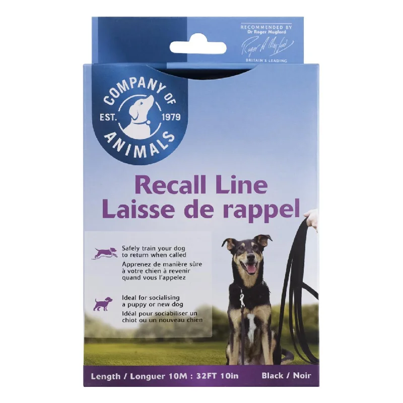  . **Dog collar is luminous and reflective**Clix Recall Training Line Dog Lead 10m