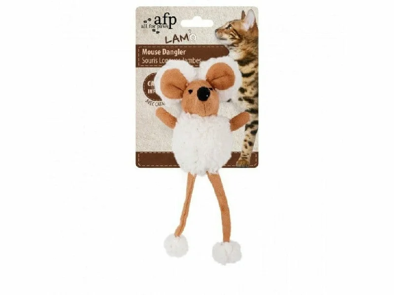  -Anti-scratch scratching board AND cat bed in oneLambswool Mouse Dangler - Tan