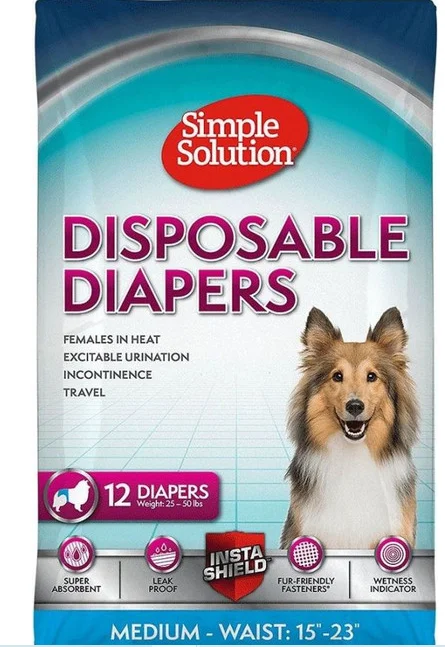 - Pet fence foldable indoorBRAMTON SIMPLE SOLUTION DISPOSABLE DIAPERS MEDIUM 12PK