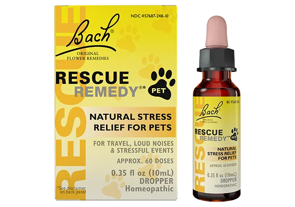 - ​​Pet toys under    yuanBach Rescue Remedy® Natural Stress Relief for Pets