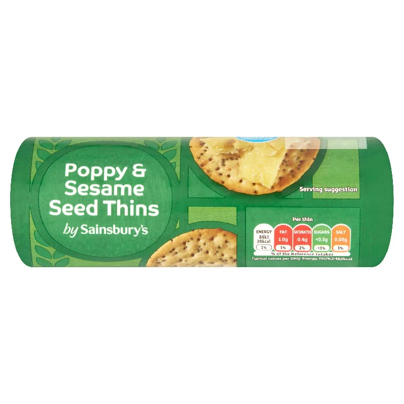 - Car dog seat beltSainsbury's Poppy & Sesame Biscuit 150g