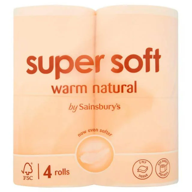 - Dog heart rate monitoring collarSainsbury's Super Soft Toilet Tissue, Warm Natural x4 Rolls