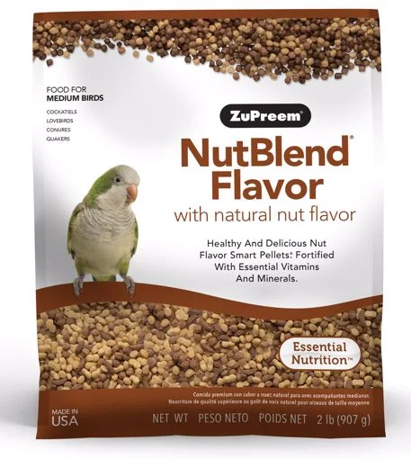 ---Zupreem Nutblend Food for Medium Birds