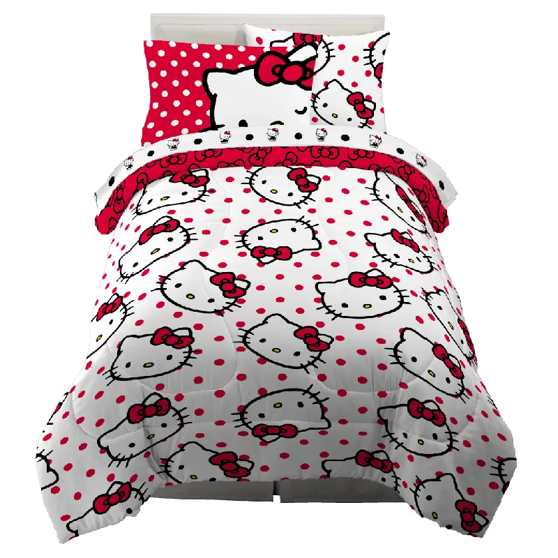 ---Hello Kitty Polka Dot Party Bedding Set