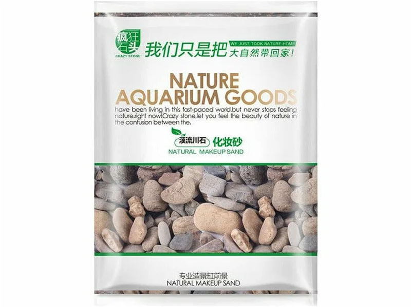  -Splash-proof food bowl AND Anti-choking slow food bowlStreams of sichuan stone 1- 3cm  (2.5kg/ bag)