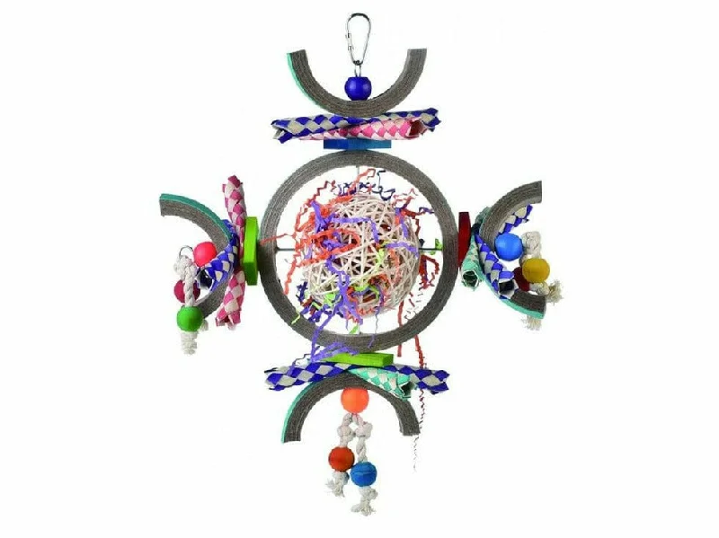 - Organic cotton dog bibsCoollapet Space Station Bird Toy Large