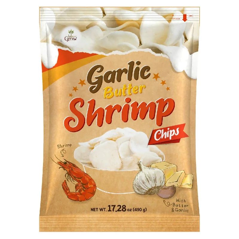 - Remote interactive pet feederGarlic Butter Shrimp Chips, 490g