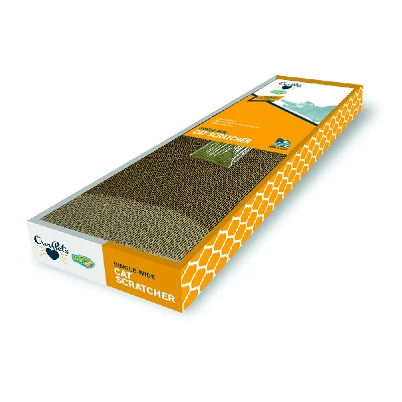 - Degradable pet feces bagOurPets Straight and Narrow Cat Scratcher (Single-Wide)