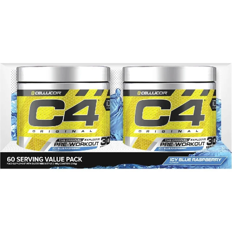 ---Cellucor C4 The Original Explosive Pre-Workout Icy Blue Raspberry, 390g