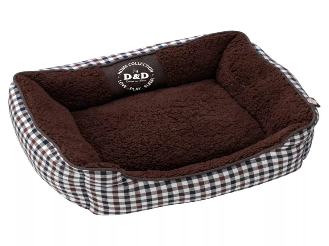 - Organic cotton dog bibsSweet Checker Dominobed 60x50x20CM