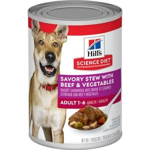 - Summer pet ice matHill's Science Diet Adult Canned Dog Food, Savory Stew with Beef & Vegetables, 12.8 oz