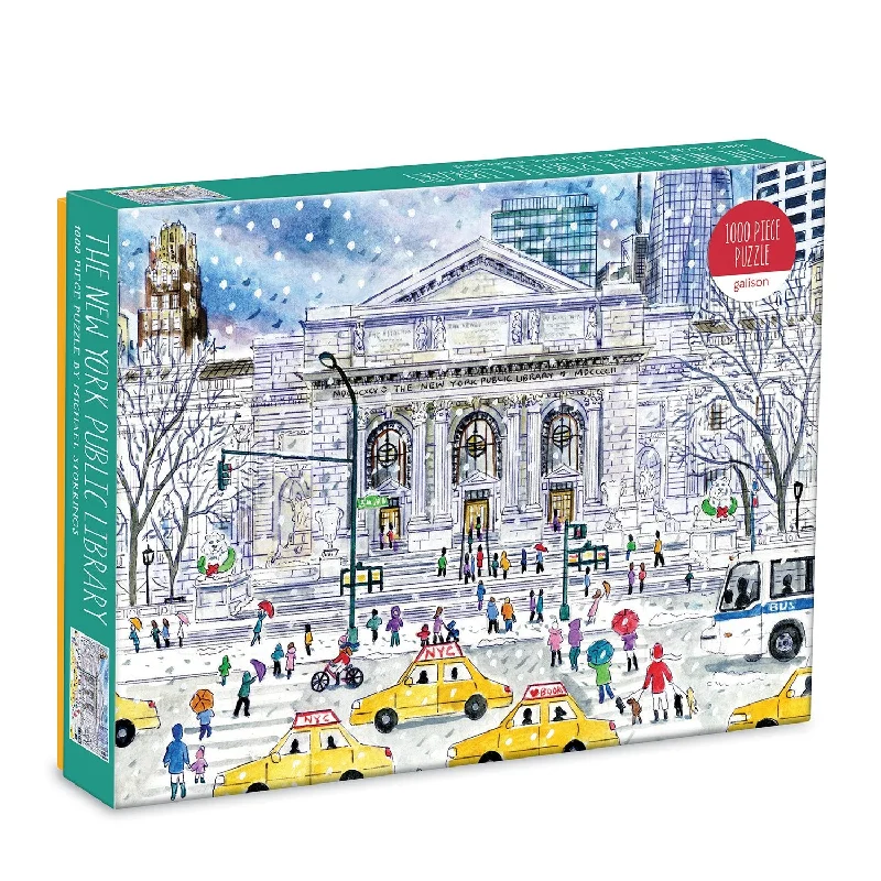 - Winter dog thick down jacketMichael Storrings New York Public Library 1000 Piece Jigsaw Puzzle