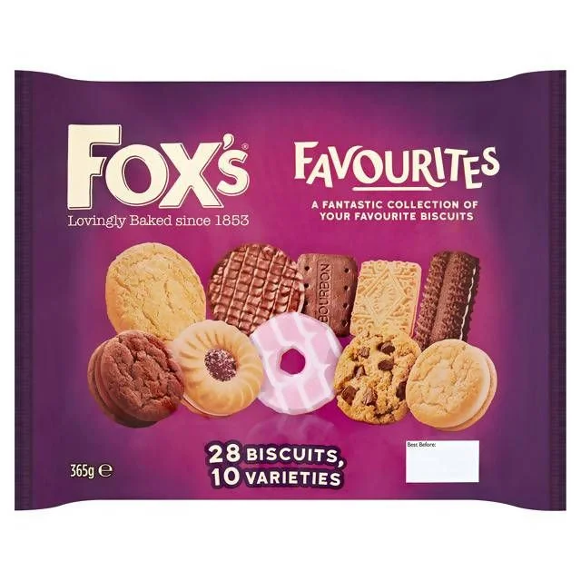  -Splash-proof food bowl AND Anti-choking slow food bowlFox's Favourites 28 Biscuits, 10 Varieties 365g