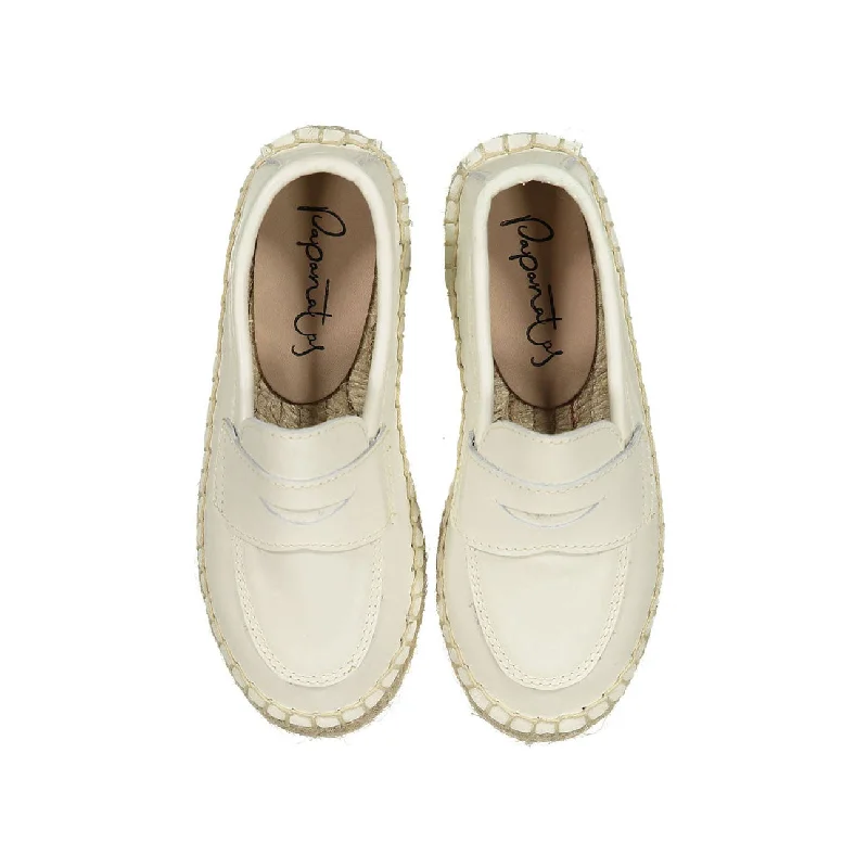 - Cat stress soothing sprayPapanatas Cream Leather Espadrilles