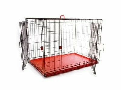 - Pet vitamin complex nutrition tabletsVOYAGER Wire Crate - 2 doors L, new patented lock Red