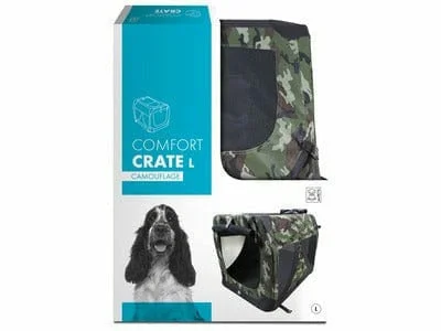 - Dog disposable foam shower gelCOMFORT CRATE - L / Camouflage