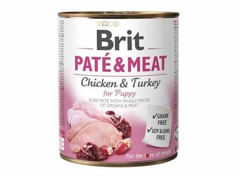 Pet ProductsBrit Pate & Meat Puppy 800 g