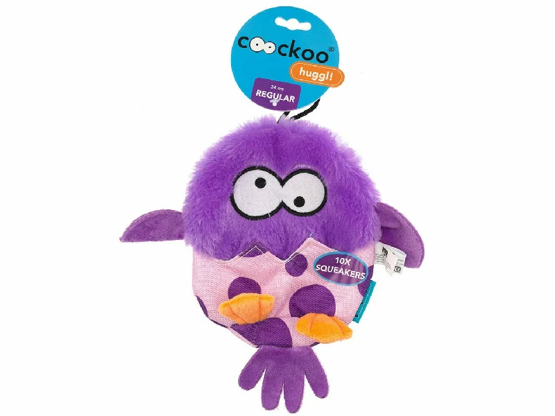 ---Huggl Squeakers 24x18cm purple