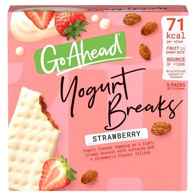 - Winter warm clothes for short-haired dogsGo Ahead! Yogurt Breaks Strawberry Bars 5x35.5g