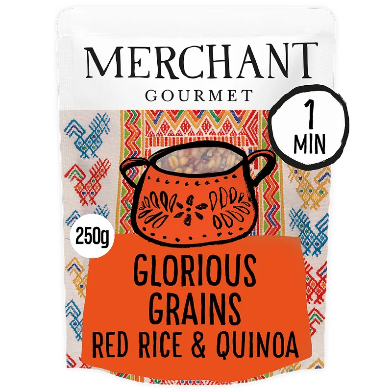 - Parrot climbing and standing wooden frameMerchant Gourmet Simply Cooked Glorious Grains with Red Rice & Quinoa 250g