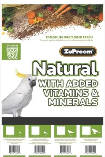 - ​​Pet toys under    yuanZupreem Natural Large Parrot Bird Food