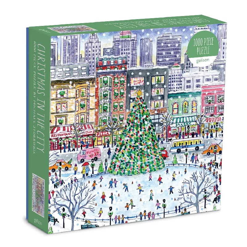  -Anti-scratch scratching board AND cat bed in oneMichael Storrings Christmas in the City 1000 Piece Puzzle