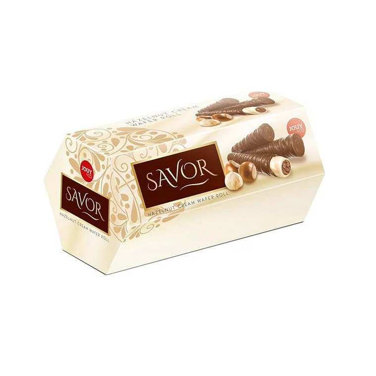 Pet ProductsJouy & Co, Savor, Hazelnut Cream Wafer Rolls