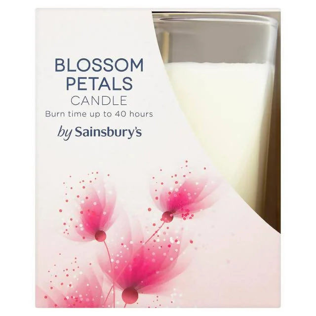 - Teething and chewing toys for puppiesSainsbury's Blossom Petals Candle 175g