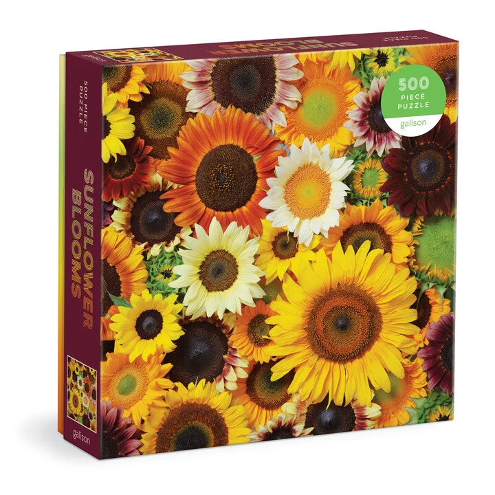 ---Sunflower Blooms 500 Piece Puzzle