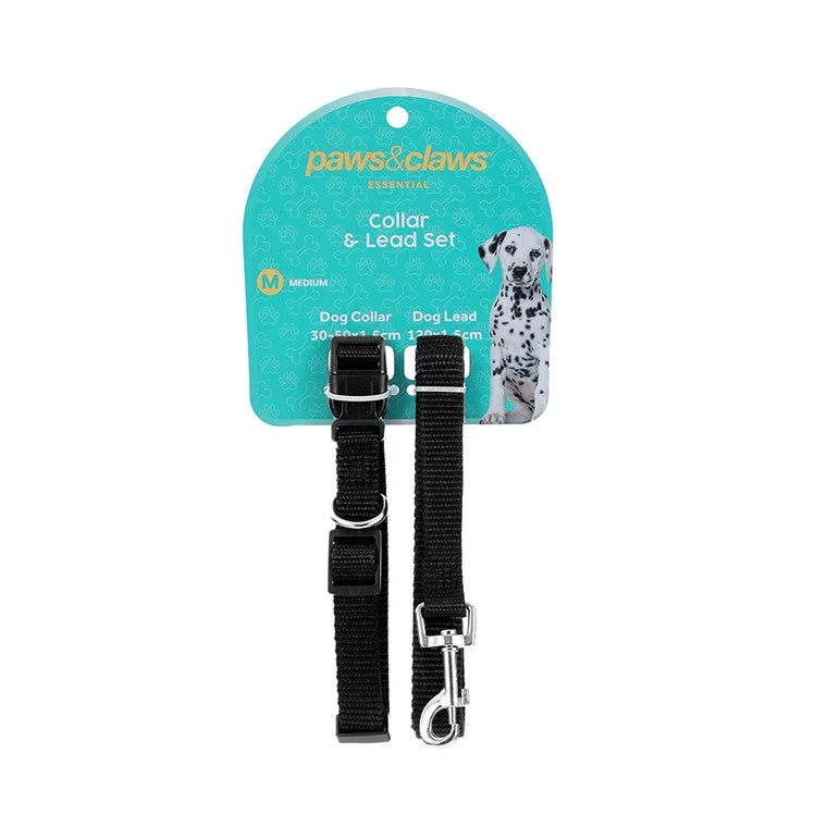 ---Collar & Lead Set, Medium, Asstd