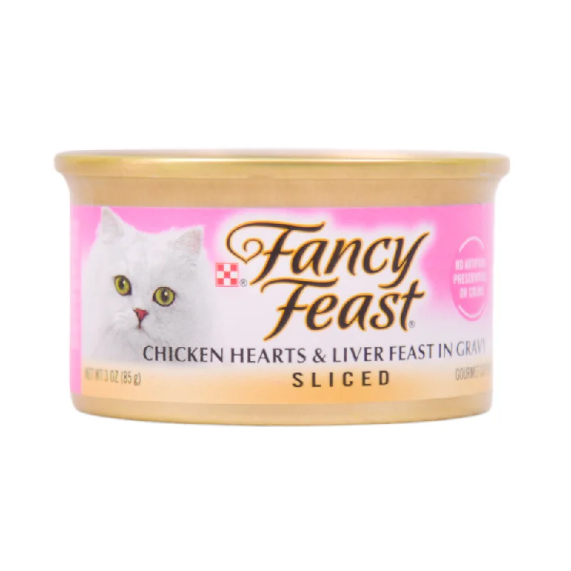    - Cat food for coat health  Dog FoodFANCY FEAST CAT FOOD CHICKEN HEART LIVER IN GRAVY SLICED 85