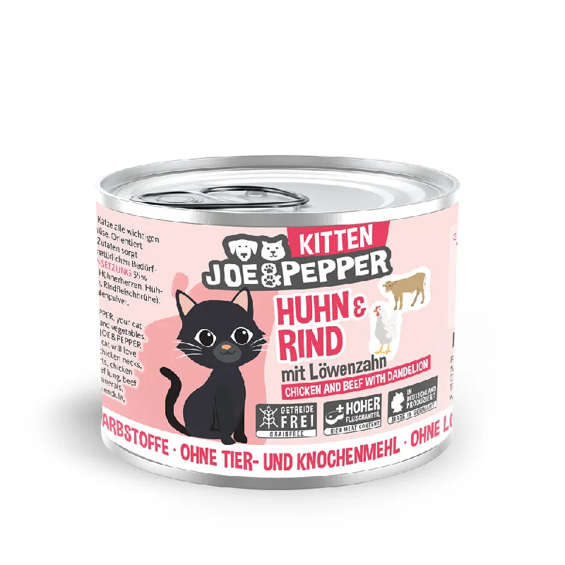 Cat Food- Crave dog food reviewJoe & Pepper - Cat Tin - Kitten Chicken & Beef