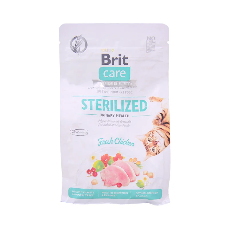    - Fish-based cat food  - Dog food online shopping recommendationBRIT CARE CAT FOOD STERILIZED FRESH CHICKEN 400 GM