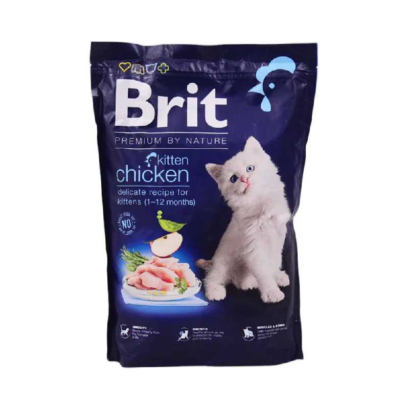    - How is Bricky cat food?   -High-fiber dog foodBRIT PREMIUM CAT FOOD KITTEN CHICKEN 1.5 KG