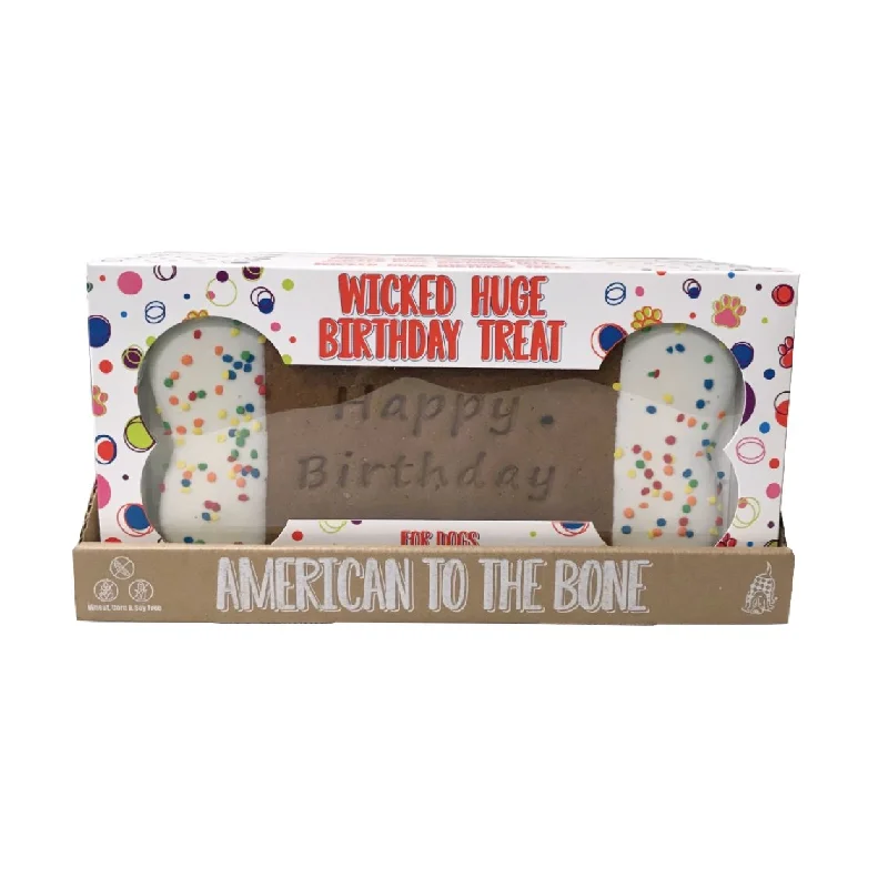 - Winter dog thick down jacketGiant Happy Birthday Bone Cookie with Candle