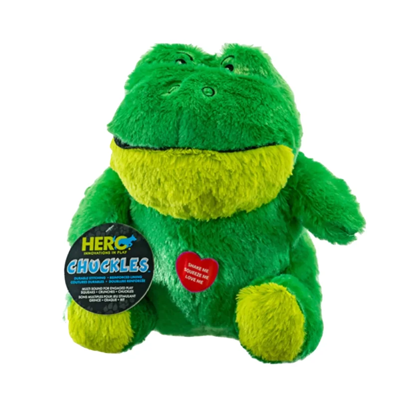 Pet ProductsHero Chuckles Multi-Sound Frog