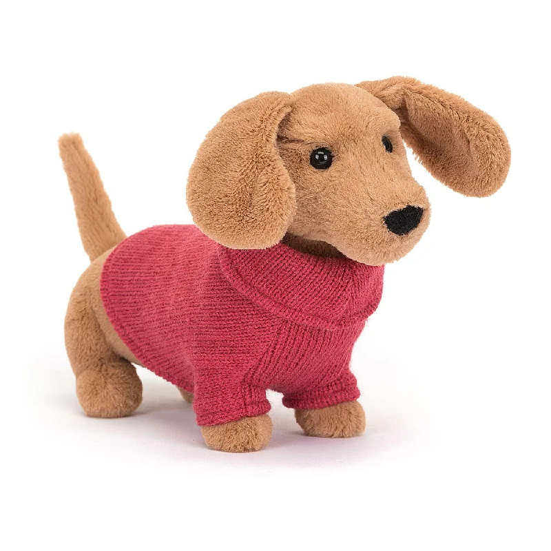 - Custom pet birthday cakeJellycat Pink Sweater Sausage Dog